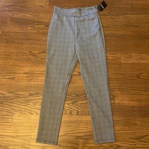 plaid long pants